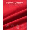 imageINNERSY Womens Underwear Cotton Hipster Panties Regular ampamp Plus Size 6PackScarlet Navy