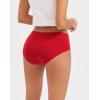 imageINNERSY Womens Underwear Cotton Hipster Panties Regular ampamp Plus Size 6PackScarlet Navy