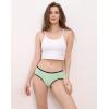 imageINNERSY Womens Underwear Cotton Hipster Panties Regular ampamp Plus Size 6PackSpun Sugar