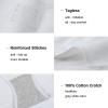 imageINNERSY Womens Underwear Cotton Hipster Panties Regular ampamp Plus Size 6PackWhite