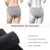 imageINNERSY Womens Maternity Underwear Cotton Plus Size Pregnancy Postpartum Panties 5 Pack5 Black
