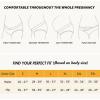 imageINNERSY Womens Maternity Underwear Cotton Plus Size Pregnancy Postpartum Panties 5 PackSolid 1