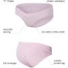 imageINNERSY Womens Maternity Underwear Cotton Plus Size Pregnancy Postpartum Panties 5 PackSolid 2