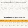 imageINNERSY Womens Maternity Underwear Cotton Plus Size Pregnancy Postpartum Panties 5 PackSolid 2