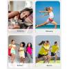 imageINNERSY Girls Seamless Period Underwear for Teens Light Protection Panties 3PackDusky Petal