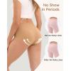 imageINNERSY Period Underwear for Women Seamless Quick Dry Menstrual Panties 3PackKhaki Noir