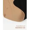 imageINNERSY Period Underwear for Women Seamless Quick Dry Menstrual Panties 3PackKhaki Noir