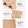 imageINNERSY Period Thongs Underwear for Women Seamless Thongs No Show Sexy Panties 3PackKhaki Noir