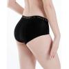 imageINNERSY Teen Girls Period Panties Age 816 Cotton Menstrual Hipster Underwear 3PackGolden Black