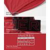 imageINNERSY Mens Quick Dry Boxer Briefs Moisture Wicking Underwear for TravelampampWorkout 3PackBlackGreyRed