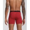 imageINNERSY Mens Quick Dry Boxer Briefs Moisture Wicking Underwear for TravelampampWorkout 3PackBlackGreyRed