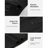 imageINNERSY Mens Cotton Boxer Shorts Knit Boxers with Soft Stretchy Waistband 4Pack4 Black