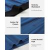 imageINNERSY Mens Cotton Boxer Shorts Knit Boxers with Soft Stretchy Waistband 4PackBlackGreyPalace BluePlacid Blue