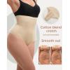 imageINNERSY Tummy Control Thong Shapewear Panties for Women High Waisted Seamless Body Shaper UnderwearClay