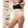 imageINNERSY Tummy Control Thong Shapewear Panties for Women High Waisted Seamless Body Shaper UnderwearClay
