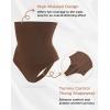 imageINNERSY Tummy Control Thong Shapewear Panties for Women High Waisted Seamless Body Shaper UnderwearDark Brown
