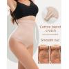imageINNERSY Tummy Control Thong Shapewear Panties for Women High Waisted Seamless Body Shaper UnderwearPink Tint