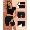imageINNERSY Womens Period Underwear Heavy Flow Leakproof Boyshorts Menstrual PantiesBlack