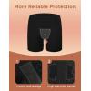 imageINNERSY Womens Period Underwear Heavy Flow Leakproof Boyshorts Menstrual PantiesBlack