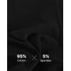 imageINNERSY Womens Period Underwear Heavy Flow Leakproof Boyshorts Menstrual PantiesBlack