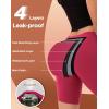 imageINNERSY Womens Period Underwear Heavy Flow Leakproof Boyshorts Menstrual PantiesDark Purple