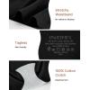 imageINNERSY Womens High Waist Seamless Underwear No Show Panties Full Coverage Briefs 3PackBlack
