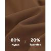 imageINNERSY Womens Seamless Slip Shorts for Under Dresses Anti Chafing Cooling Boy Shorts 2PackBlackBrown