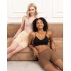 imageINNERSY Womens Seamless Slip Shorts for Under Dresses Anti Chafing Cooling Boy Shorts 2PackBrownNude