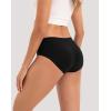 imageINNERSY Womens Seamless Underwear No Show Invisible Lightweight Hipster Panties 5PackBlack