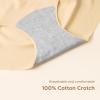 imageINNERSY Womens Seamless Underwear No Show Invisible Lightweight Hipster Panties 5PackNude