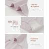 imageINNERSY Seamless Underwear for Women Hipster No Show Bikini Invisible Panties 3PackLavender Pink