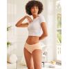 imageINNERSY Womens Cotton Underwear Breathable Hipster Panties Multicolored 4PackDaily Basic