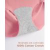 imageINNERSY Womens Seamless No Show Hipster Panties Invisible Light Underwear 3PackBerry Night
