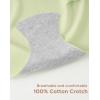 imageINNERSY Womens Seamless No Show Hipster Panties Invisible Light Underwear 3PackMacaroon