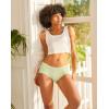 imageINNERSY Womens Seamless No Show Hipster Panties Invisible Light Underwear 3PackMacaroon