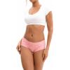 imageINNERSY Womens Seamless No Show Hipster Panties Invisible Light Underwear 3PackPink Leopard