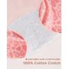imageINNERSY Womens Seamless No Show Hipster Panties Invisible Light Underwear 3PackPink Leopard