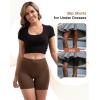 imageINNERSY Womens Slip Shorts for Under Dresses Anti Chafing Boyshorts Underwear4packautumn Maple