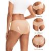 imageINNERSY Womens Soft ampamp Thin No Show Modal Underwear Quick Dry Panties for Summer 5PackMocha Whisper