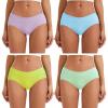 imageINNERSY Womens Cotton Underwear Breathable Hipster Panties Multicolored 4PackSpring Garden