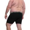 imageINNERSY Mens Big and Tall Boxer Briefs Cotton Moisture Wicking Underwear 4PackBlack
