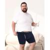 imageINNERSY Mens Big and Tall Boxer Briefs Cotton Moisture Wicking Underwear 4PackDark Retro
