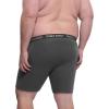 imageINNERSY Mens Big and Tall Boxer Briefs Cotton Moisture Wicking Underwear 4PackVintage