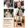 imageINNERSY Womens Plus Size Slip Shorts for Under Dresses AntiChafing Smooth Summer Shorts 3PackBlack