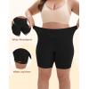 imageINNERSY Womens Plus Size Slip Shorts for Under Dresses AntiChafing Smooth Summer Shorts 3PackBlack