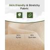 imageINNERSY Womens Plus Size Slip Shorts for Under Dresses AntiChafing Smooth Summer Shorts 3PackNude