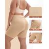 imageINNERSY Womens Plus Size Slip Shorts for Under Dresses AntiChafing Smooth Summer Shorts 3PackNude