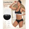 imageINNERSY Womens Underwear Low Rise Cotton Hipster Panties Soft Breathable Ladies Briefs 6PackTwilight Spectrum