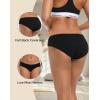 imageINNERSY Womens Underwear Low Rise Cotton Hipster Panties Soft Breathable Ladies Briefs 6PackTwilight Spectrum