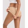 imageINNERSY Womens Light Flow Period Underwear Cotton Menstrual Hipster PantiesLeopard Print
